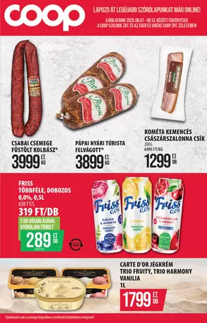 Coop katalógus, Nagyhalász | Különleges ajánlatok Önnek | 2025-08-07T00:00:00.000Z - 2025-08-13T00:00:00.000Z