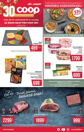 Coop katalógus, Debrecen | Fedezze fel a vonzó ajánlatokat | 2025-08-07T00:00:00.000Z - 2025-08-13T00:00:00.000Z
