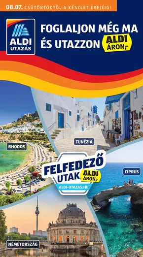 Aldi katalógus, Budapest | Nagyszerű kedvezmények kiválasztott termékekre | 2025-08-05T00:00:00.000Z - 2025-08-07T00:00:00.000Z