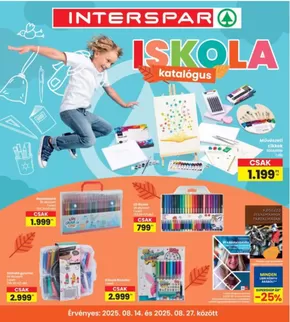 Interspar katalógus, Celldömölk | Nagyszerű ajánlat minden ügyfélnek | 2025-08-14T00:00:00.000Z - 2025-08-27T00:00:00.000Z