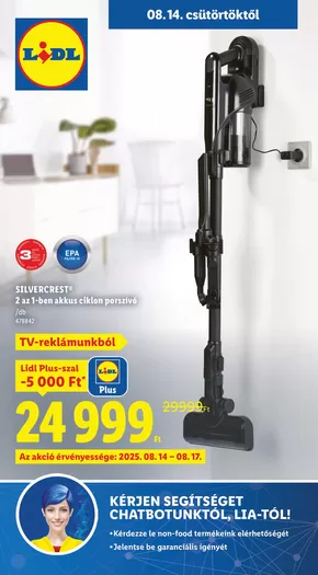 Lidl katalógus, Ráckeve | Nonfood kínálatunk - 33. hét | 2025-08-14T00:00:00.000Z - 2025-08-20T00:00:00.000Z