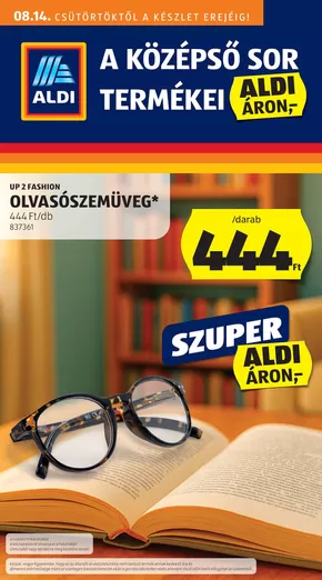 Aldi katalógus, Zalaszentgrót | A legjobb akcióink | 2025-08-10T00:00:00.000Z - 2025-08-14T00:00:00.000Z