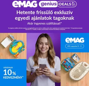 Emag katalógus | Csúcsajánlatok és kedvezmények | 2025-08-11T00:00:00.000Z - 2025-08-17T00:00:00.000Z