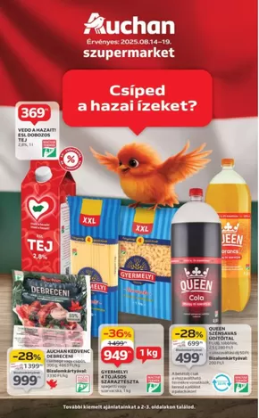 Auchan katalógus, Miskolc | Csúcsajánlatok a takarékosoknak | 2025-08-11T00:00:00.000Z - 2025-08-19T00:00:00.000Z