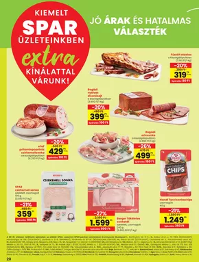 Spar katalógus, Szeged | Csúcsajánlatok minden kedvezményvadásznak | 2025-08-21T00:00:00.000Z - 2025-08-27T00:00:00.000Z