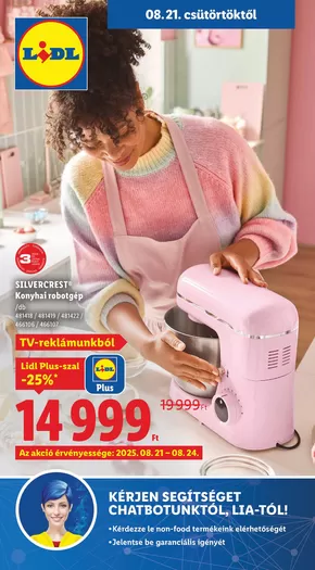Lidl katalógus, Debrecen | Nonfood kínálatunk - 34. hét | 2025-08-21T00:00:00.000Z - 2025-08-27T00:00:00.000Z