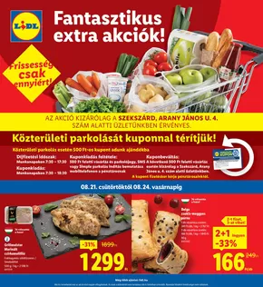 Lidl katalógus, Debrecen | Érvényes 08.21-től | 2025-08-21T00:00:00.000Z - 2025-08-24T00:00:00.000Z
