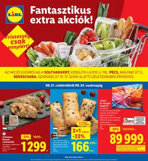 Lidl katalógus, Debrecen | Ajánlatok kedvezményvadászoknak | 2025-08-21T00:00:00.000Z - 2025-08-24T00:00:00.000Z
