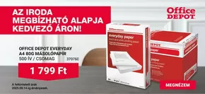 Office Depot katalógus, Kazincbarcika | Nagyszerű kedvezmények kiválasztott termékekre | 2025-08-18T00:00:00.000Z - 2025-09-14T00:00:00.000Z