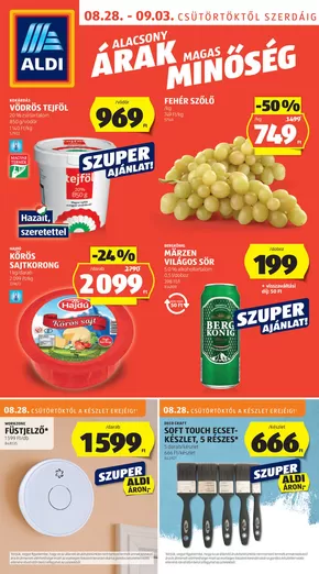 Aldi katalógus, Debrecen | Következő heti ALDI akciós újság | 2025-08-28T00:00:00.000Z - 2025-09-03T00:00:00.000Z