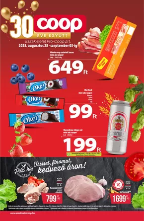 Coop katalógus, Szeghalom | Coop regionális szórólap augusztus 5. hét - Észak-Kelet | 2025-08-28T00:00:00.000Z - 2025-09-03T00:00:00.000Z