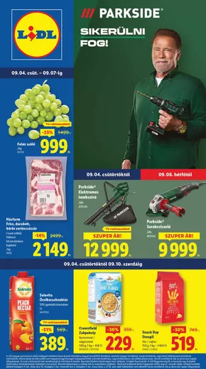 Lidl katalógus, Győr | Akciós újság – 36. hét | 2025-09-04T00:00:00.000Z - 2025-09-10T00:00:00.000Z