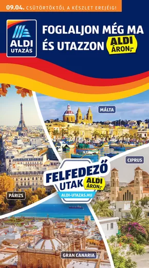 Aldi katalógus, Győr | Nagyszerű ajánlat minden ügyfélnek | 2025-08-31T00:00:00.000Z - 2025-09-04T00:00:00.000Z