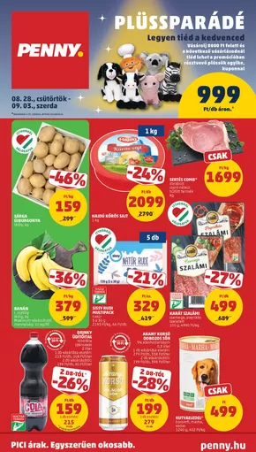 Penny Market katalógus, Balatonfüred | Penny Market akciós | 2025-09-03T00:00:00.000Z - 2025-09-17T00:00:00.000Z