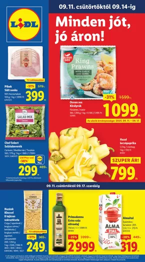 Lidl katalógus, Mátészalka | Akciós újság – 37. hét | 2025-09-11T00:00:00.000Z - 2025-09-17T00:00:00.000Z