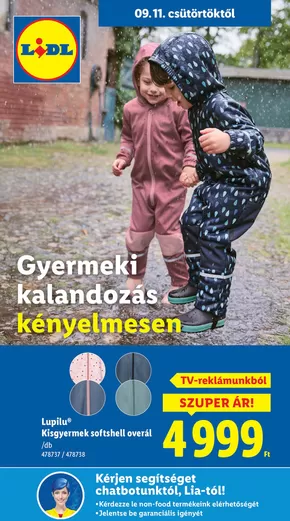 Lidl katalógus, Budapest | Nonfood kínálatunk - 37. hét | 2025-09-11T00:00:00.000Z - 2025-09-17T00:00:00.000Z