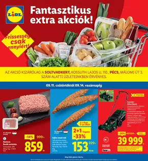 Lidl katalógus, Budapest | Exkluzív akciók | 2025-09-11T00:00:00.000Z - 2025-09-14T00:00:00.000Z