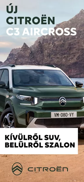 Citroën katalógus | új ë-C3 Aircross | 2025-09-08T00:00:00.000Z - 2025-09-22T00:00:00.000Z