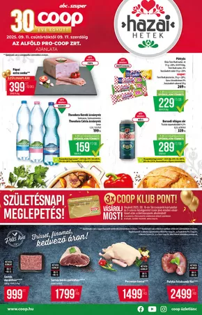 Coop katalógus, Budapest | Vonzó különleges ajánlatok mindenki számára | 2025-09-11T00:00:00.000Z - 2025-09-17T00:00:00.000Z