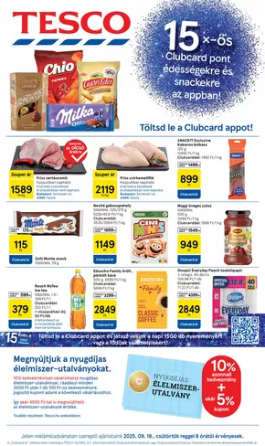 Tesco katalógus, Székesfehérvár | A legjobb akcióink | 2025-09-18T00:00:00.000Z - 2025-09-24T00:00:00.000Z