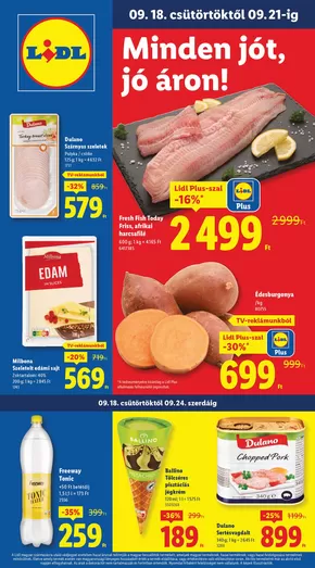 Lidl katalógus, Pécs | Akciós újság – 38. hét | 2025-09-18T00:00:00.000Z - 2025-09-24T00:00:00.000Z
