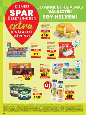 Spar katalógus, Budapest | A legjobb akcióink | 2025-09-25T00:00:00.000Z - 2025-10-01T00:00:00.000Z