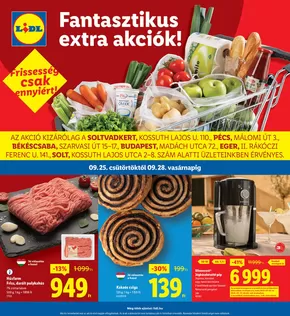 Lidl katalógus, Budapest | Ajánlatok kedvezményvadászoknak | 2025-09-25T00:00:00.000Z - 2025-09-28T00:00:00.000Z