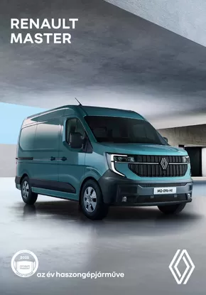 Renault katalógus | Renault master-brochure | 2025-09-24T00:00:00.000Z - 2026-09-24T00:00:00.000Z