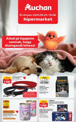 Auchan katalógus, Miskolc | Széles választék az ajánlatokból | 2025-09-22T00:00:00.000Z - 2025-10-08T00:00:00.000Z