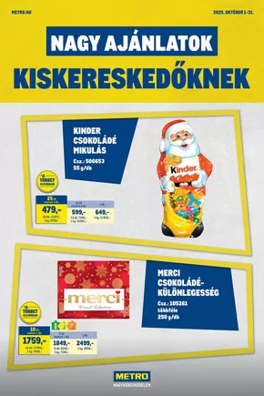 Metro katalógus | Nagy Ajánlatok Kiskereskedőknek! 2025/10 | 2025-10-01T00:00:00.000Z - 2025-10-31T00:00:00.000Z