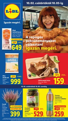 Lidl katalógus | Akciós újság – 40. hét | 2025-10-02T00:00:00.000Z - 2025-10-08T00:00:00.000Z