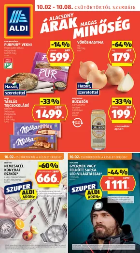 Aldi katalógus, Esztergom | Következő heti ALDI akciós újság | 2025-10-02T00:00:00.000Z - 2025-10-08T00:00:00.000Z