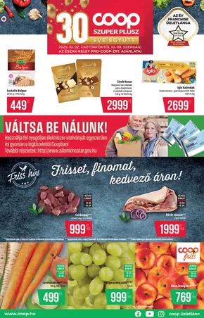 Coop katalógus | Exkluzív ajánlatok és akciók | 2025-10-02T00:00:00.000Z - 2025-10-08T00:00:00.000Z
