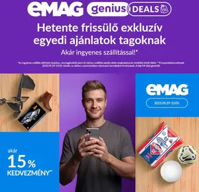 Emag katalógus, Berettyóújfalu | Különleges ajánlatok Önnek | 2025-09-30T00:00:00.000Z - 2025-10-14T00:00:00.000Z