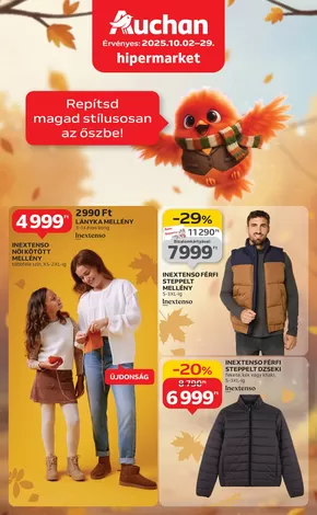 Auchan katalógus, Miskolc | Új ajánlatok felfedezésre | 2025-09-29T00:00:00.000Z - 2025-10-29T00:00:00.000Z