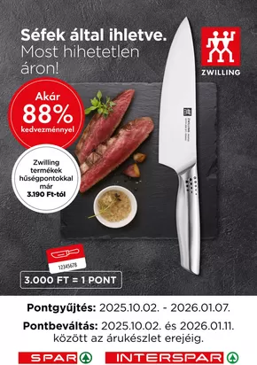 Spar katalógus, Pécs | Kedvezmények és akciók | 2025-10-02T00:00:00.000Z - 2025-10-16T00:00:00.000Z