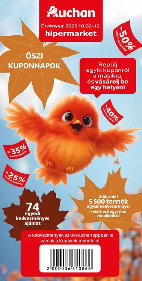 Auchan katalógus, Miskolc | Csúcsajánlatok a takarékosoknak | 2025-09-26T00:00:00.000Z - 2025-10-12T00:00:00.000Z