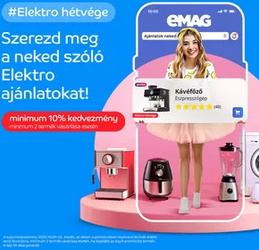 Emag katalógus, Debrecen | Takarítson meg most ajánlatainkkal | 2025-10-04T00:00:00.000Z - 2025-10-18T00:00:00.000Z