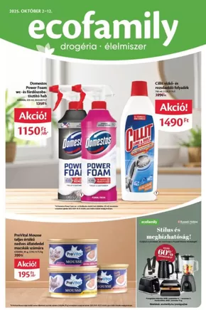Ecofamily akciós újság