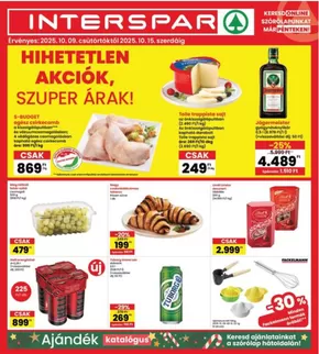 Interspar katalógus, Ózd | Csúcsajánlatok a takarékosoknak | 2025-10-09T00:00:00.000Z - 2025-10-15T00:00:00.000Z