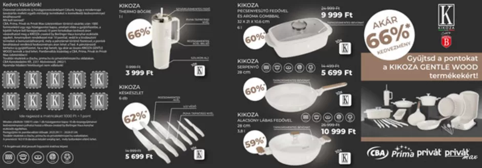 Príma katalógus, Kistarcsa | Kikoza pontgyujto fuzet compressed | 2025-10-05T00:00:00.000Z - 2025-12-31T00:00:00.000Z