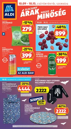 Aldi katalógus | Következő heti ALDI akciós újság | 2025-10-05T00:00:00.000Z - 2025-10-19T00:00:00.000Z