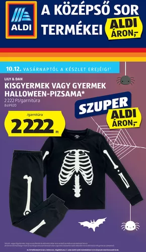Aldi katalógus | Csúcsajánlatok minden ügyfélnek | 2025-10-05T00:00:00.000Z - 2025-10-19T00:00:00.000Z