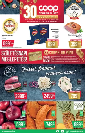 Coop katalógus, Miskolc | Aktuális ajánlatok és akciók | 2025-10-09T00:00:00.000Z - 2025-10-15T00:00:00.000Z