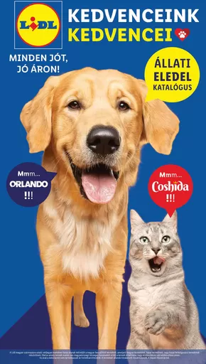 Lidl katalógus, Csongrád | Állateledel-katalógus | 2025-04-24T00:00:00.000Z - 2025-10-31T00:00:00.000Z