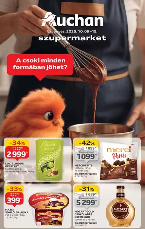 Auchan katalógus, Debrecen | Nagyszerű ajánlat a kedvezményvadászoknak | 2025-10-06T00:00:00.000Z - 2025-10-15T00:00:00.000Z