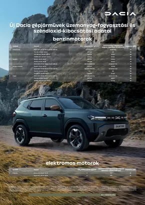 Dacia katalógus, Siófok | Nagyszerű ajánlat a kedvezményvadászoknak | 2025-10-11T00:00:00.000Z - 2025-10-25T00:00:00.000Z