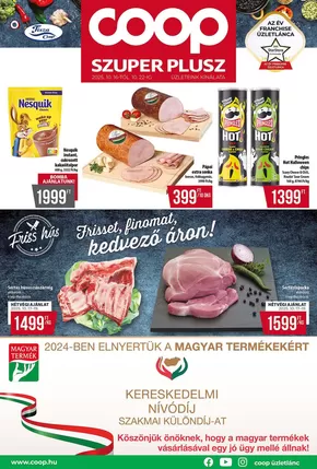 Coop katalógus, Ráckeve | Ajánlatok kedvezményvadászoknak | 2025-10-16T00:00:00.000Z - 2025-10-22T00:00:00.000Z