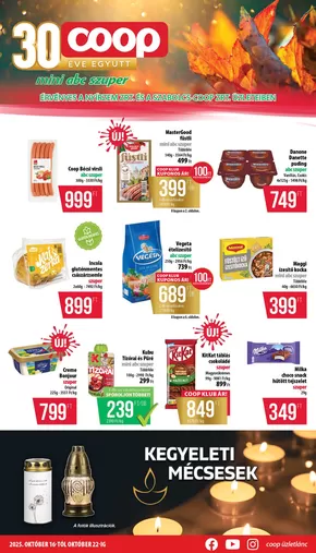 Coop katalógus, Ráckeve | A legjobb akcióink | 2025-10-16T00:00:00.000Z - 2025-10-22T00:00:00.000Z