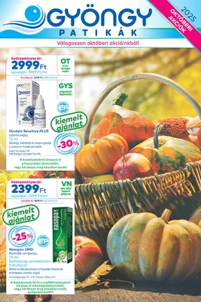 Gyöngy Patikák akciós